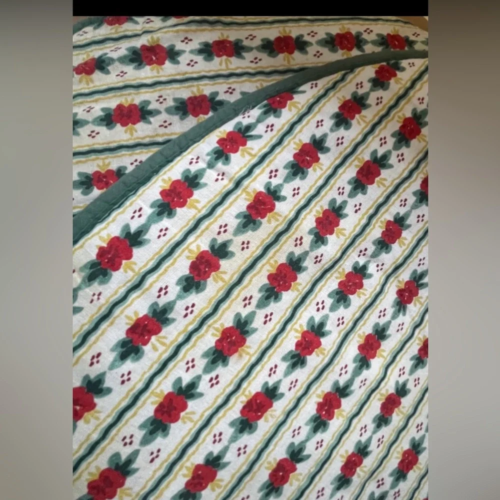 Vintage Rose Floral Seat Cushions